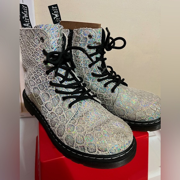 Dr. Martens Shoes - Doc Martens AirWair iridescent boot